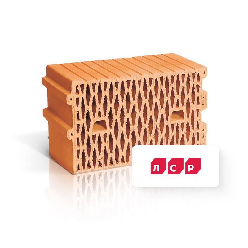  Камень рядовой поризованный 11.2 NF М-100